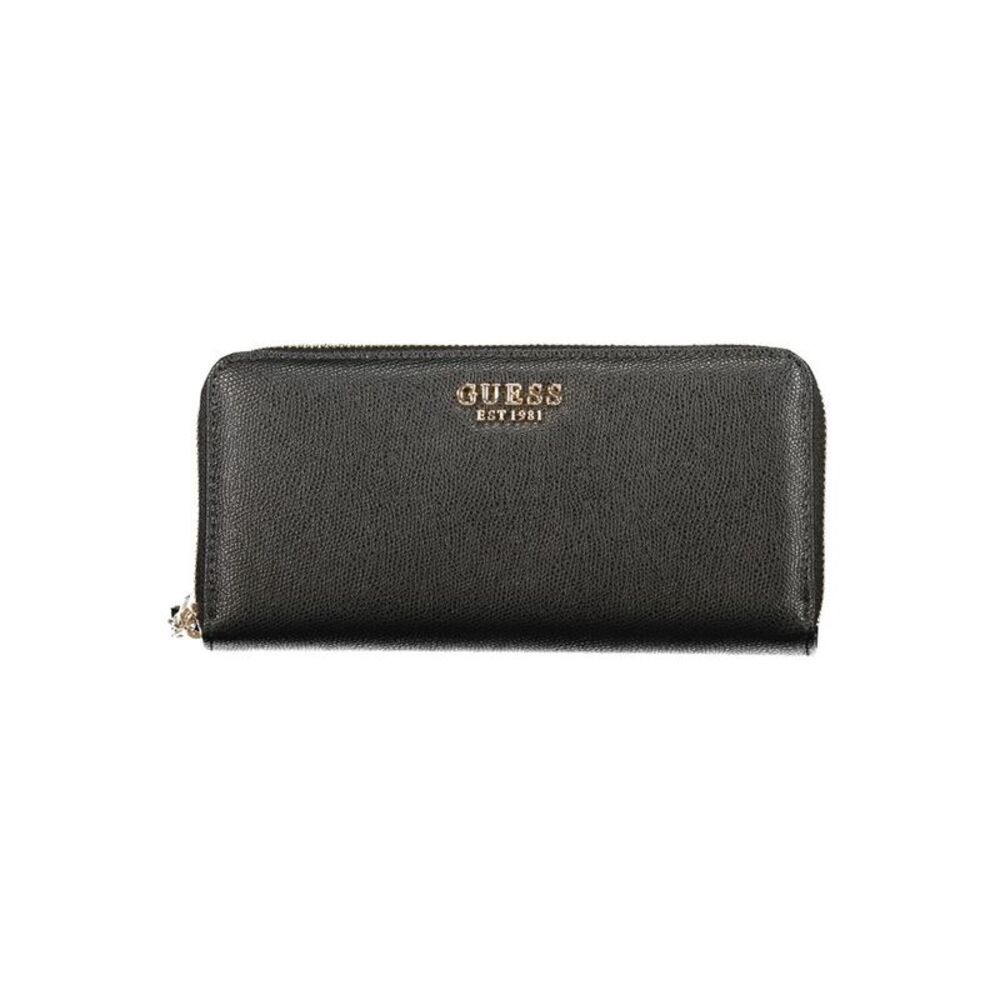 Guess Jeans Nero Polyurethane Women's Women's Wallet